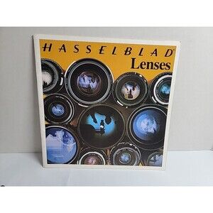 Vintage 1975 Hasselblad Lenses Brochure Camera Lens Catalog Sweden 5.002 E 105 7